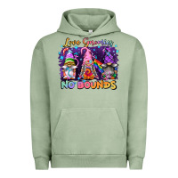Pigment Oil Green love gnomies no brounds pride Urban Hoodie - FaDigitalArtStudio