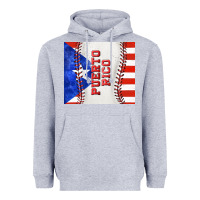 Heather Grey baseball puerto rico tumbler tbs Heavyweight Hoodie - TumblerDesignByShophia