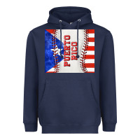 Navy baseball puerto rico tumbler tbs Heavyweight Hoodie - TumblerDesignByShophia