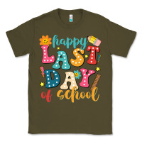 Army Green happy last day of school Classic Tee - JahusDesignShop