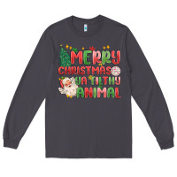 Smoke merry christmas ya filthy animal Long Sleeve Tee - MaliasSmallBusiness