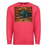 Cardinal woodgrain motorcycle Premium Sweatshirt - TumblerDesignByShophia