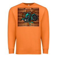 Carrot woodgrain motorcycle Premium Sweatshirt - TumblerDesignByShophia
