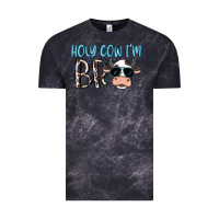 Cloud Black holy cow i'm bro Vintage Tee - MaliasSmallBusiness