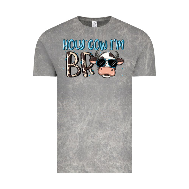 Holy Cow I'm Bro Vintage Tee by MaliasSmallBusiness | Teevron