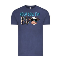 Vintage Denim holy cow i'm bro Vintage Tee - MaliasSmallBusiness