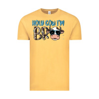 Vintage Mustard holy cow i'm bro Vintage Tee - MaliasSmallBusiness