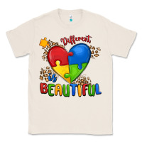 Natural different is beautiful autism Classic Tee - MaliasSmallBusiness