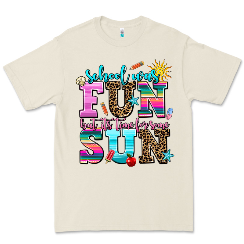 School Was  Fun But Its Time For Some  Sun Premium Tee by AdoDesignShop | Teevron