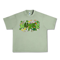 Oil Green st.patrick's day nurse Urban Heavy Tee - MaliasSmallBusiness