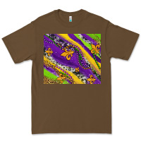 Cacao mardi gras fleur delis leopard and cowhide Premium Tee - AdoDesignShop