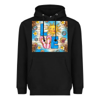 Black summer love Heavyweight Hoodie - TumblerDesignByShophia