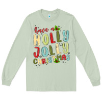 Matcha have a holly jolly christmas Long Sleeve Tee - MaliasSmallBusiness