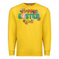 Lemon Happy Easter y'all Easter Day Premium Sweatshirt - HowdyJamesFarm