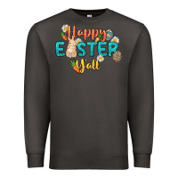 Smoke Happy Easter y'all Easter Day Premium Sweatshirt - HowdyJamesFarm