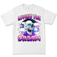 White living the dream Premium Tee - JahusDesignShop