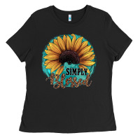 Black Simply Blessed Ladies Tee - JahusDesignShop