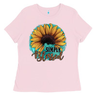 Bubblegum Pink Simply Blessed Ladies Tee - JahusDesignShop