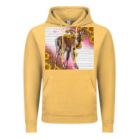 Vintage Mustard Western Cute Baby Deer Fawn Vintage Hoodie - LillyAllenDesigns
