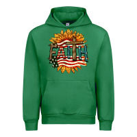 Emerald Faith USA Urban Hoodie - FaDigitalArtStudio