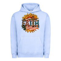 Pigment Grape Ice Faith USA Urban Hoodie - FaDigitalArtStudio