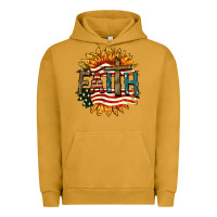 Pigment Peanut Butter Faith USA Urban Hoodie - FaDigitalArtStudio