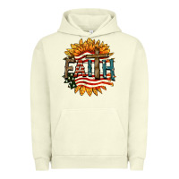 Pigment Pistachio Faith USA Urban Hoodie - FaDigitalArtStudio