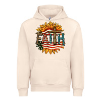 Sandshell Faith USA Urban Hoodie - FaDigitalArtStudio