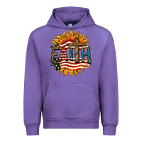 Tulip Faith USA Urban Hoodie - FaDigitalArtStudio