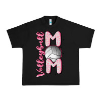 Black volleyball mom Urban Heavy Tee - MaliasSmallBusiness