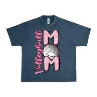 Midnight Navy volleyball mom Urban Heavy Tee - MaliasSmallBusiness