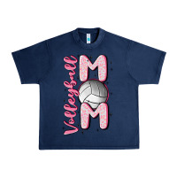 Navy volleyball mom Urban Heavy Tee - MaliasSmallBusiness