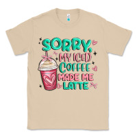 Mushroom sorry my iced coffee made me latte Classic Tee - MaliasSmallBusiness