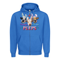 True Royal Hanging With My Peeps Cows Zipper Hoodie - RanaPortraitStore