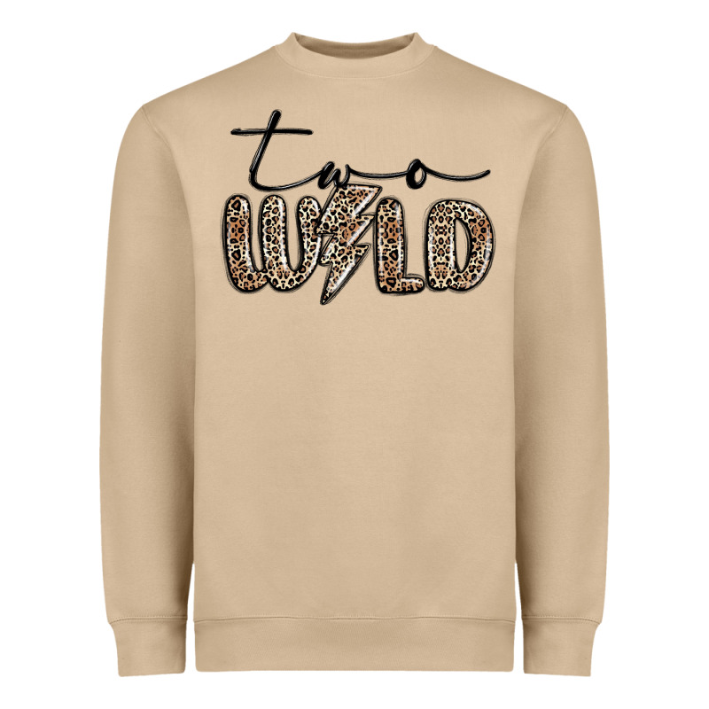 Two Wild Heavyweight Sweatshirt by MaliasSmallBusiness | Teevron