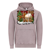 Vintage Zinc Christmas cookies buffalo plaid Vintage Hoodie - Jasminsmagicworld