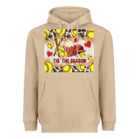 Tis' The Season Softball With Cowhide Tumbler Tbs Heavyweight Hoodie | Teevron