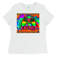 Lgbtq Gaymer And Gender Symbol Tumbler Ladies Tee | Teevron