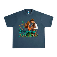 Midnight Navy where is my juliet Urban Heavy Tee - AdoDesignShop