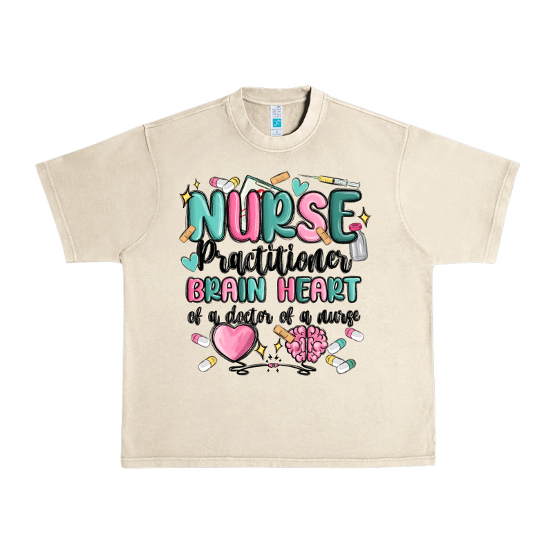 Nurse Practitioner Urban Heavy Tee by MaliasSmallBusiness | Teevron