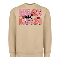 Mushroom hugs and kisses Heavyweight Sweatshirt - MaliasSmallBusiness
