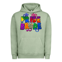 Pigment Oil Green Pride bride Urban Hoodie - FaDigitalArtStudio