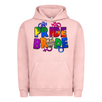 Pigment Salmon Pride bride Urban Hoodie - FaDigitalArtStudio