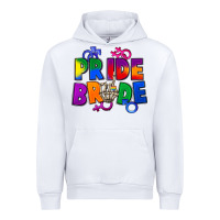 White Pride bride Urban Hoodie - FaDigitalArtStudio