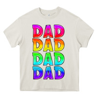 Lgbtq Dad Heavy Core Tee | Teevron