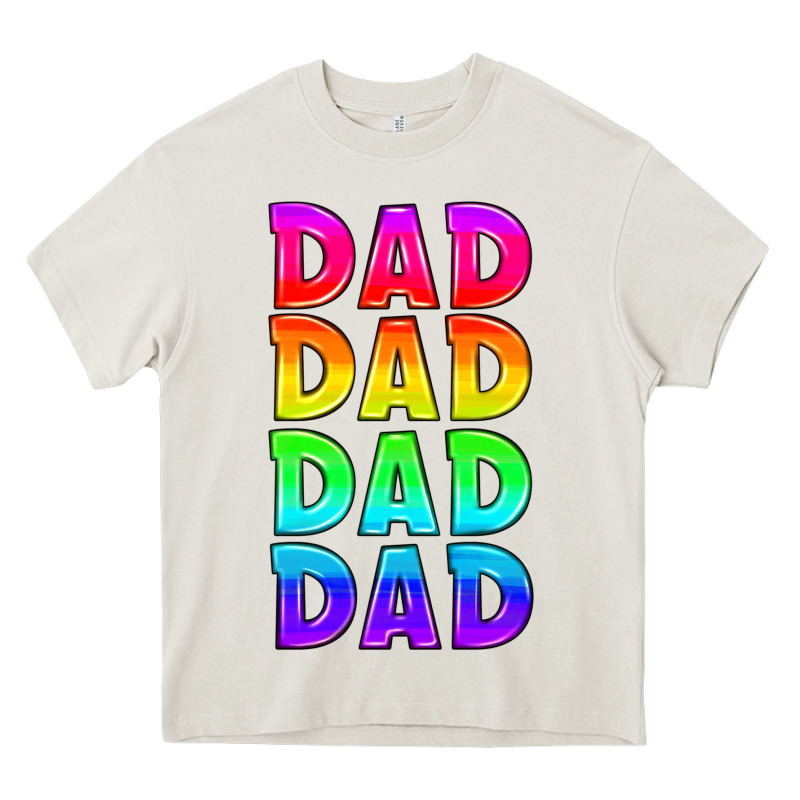 Lgbtq Dad Heavy Core Tee by HRA Design Shop | Teevron