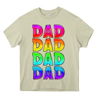 Mossy lgbtq dad Heavy Core Tee - HRA Design Shop