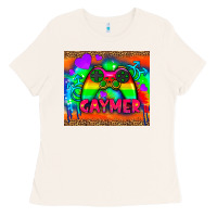 Lgbtq Gaymer And Gender Symbol Tumbler Ladies Tee | Teevron