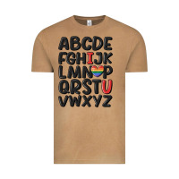 Vintage Camel pride alphabet Vintage Tee - MaliasSmallBusiness
