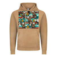 Vintage Camel western horseshoe sunflower brown cow Vintage Hoodie - BarkalooDesign